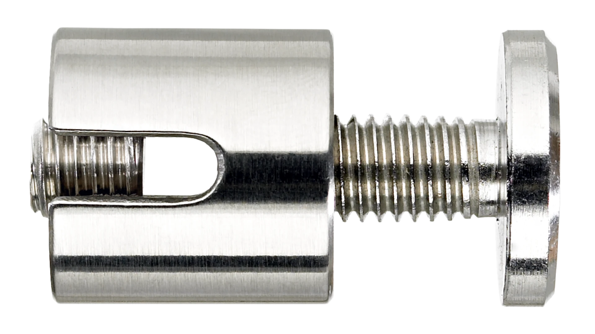 Clamp holder with mushroom head screw
