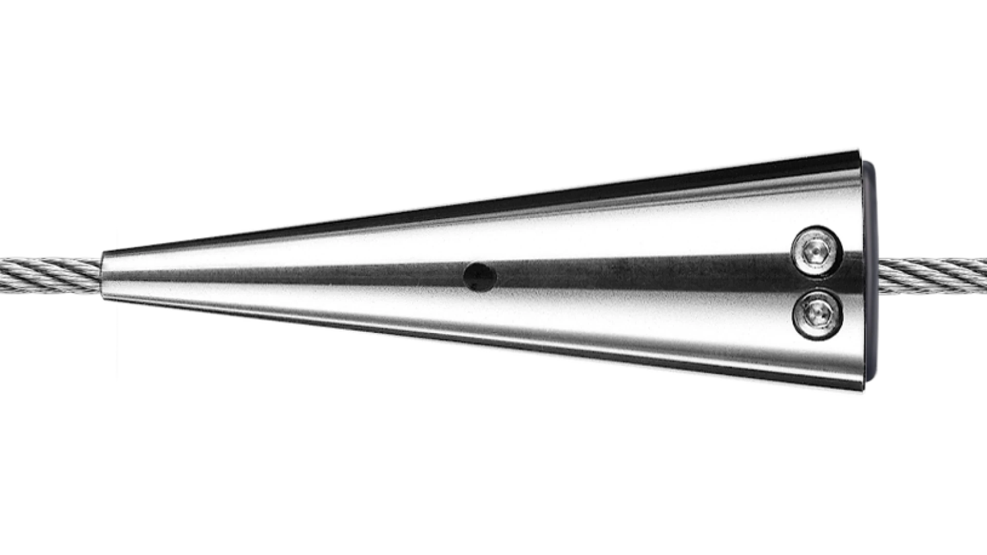 Rope cone small screwed self-assembly