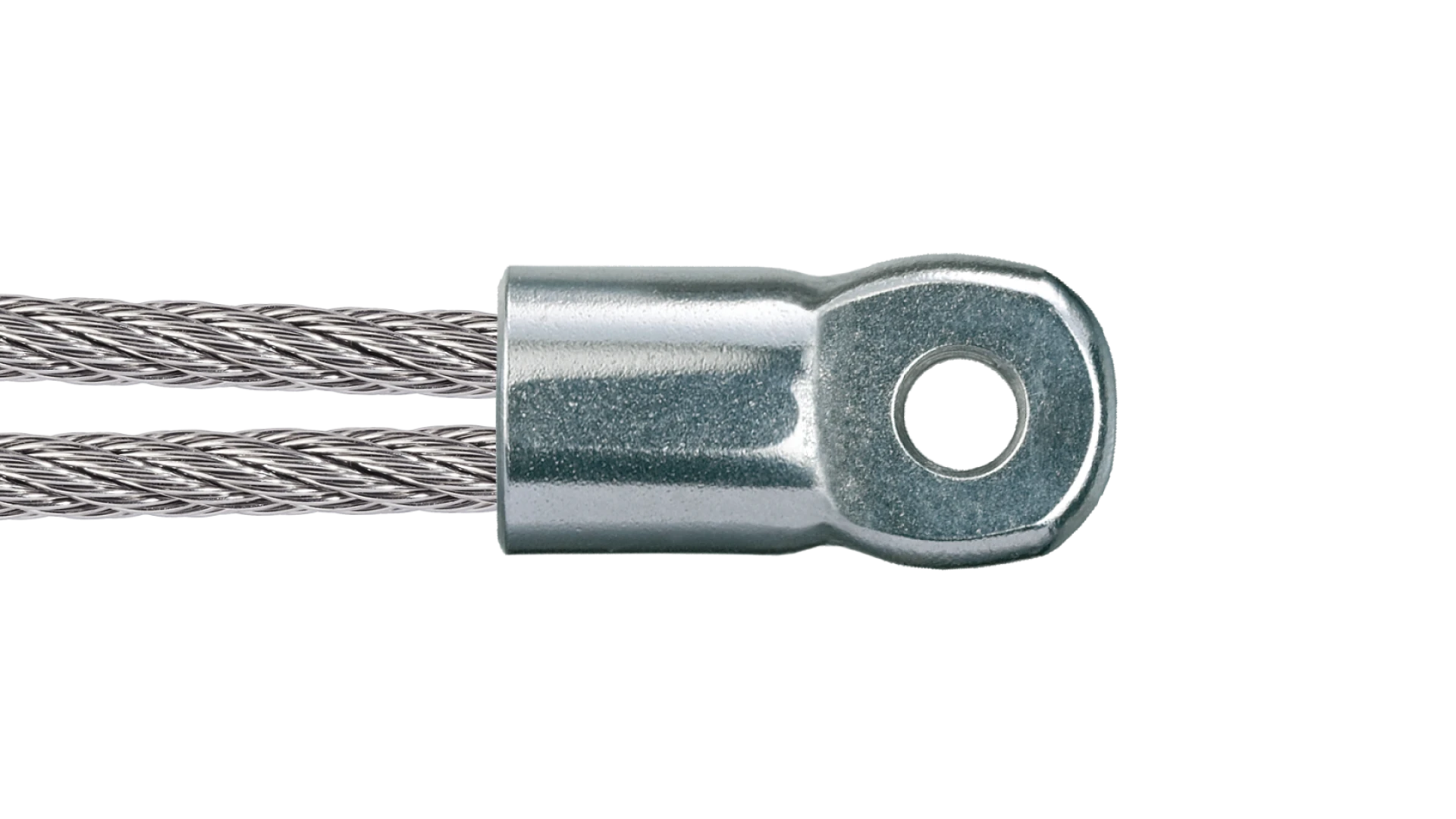 Eyelet Webnet flat swaged for two ropes