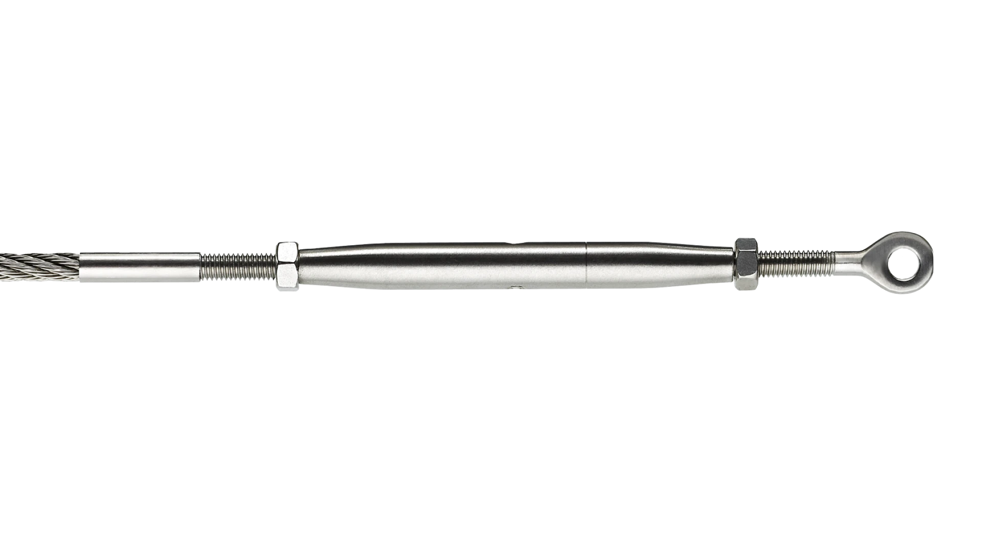Turnbuckle with Eye-end Univiss round swaged