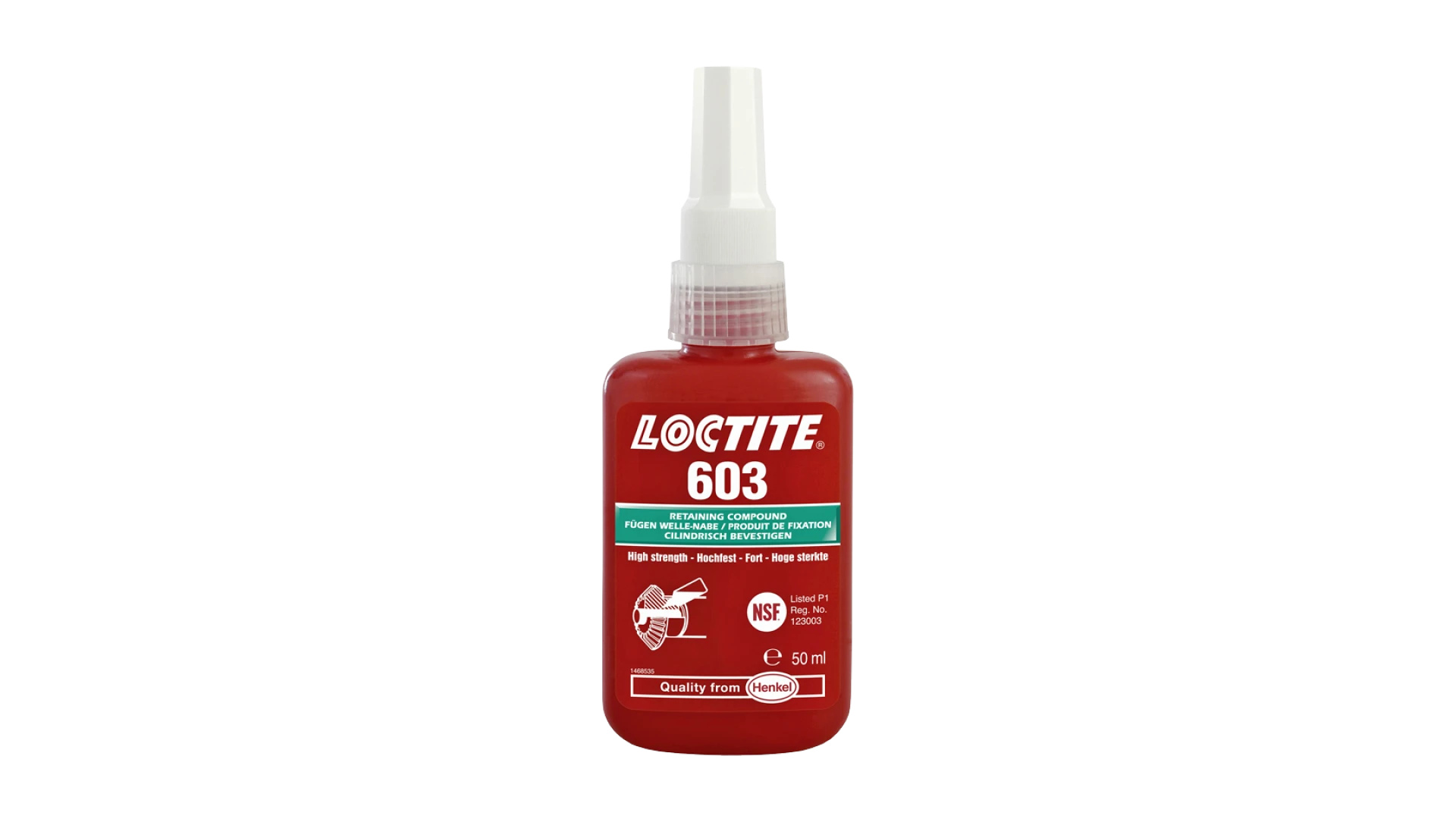 Special adhesive Loctite 603