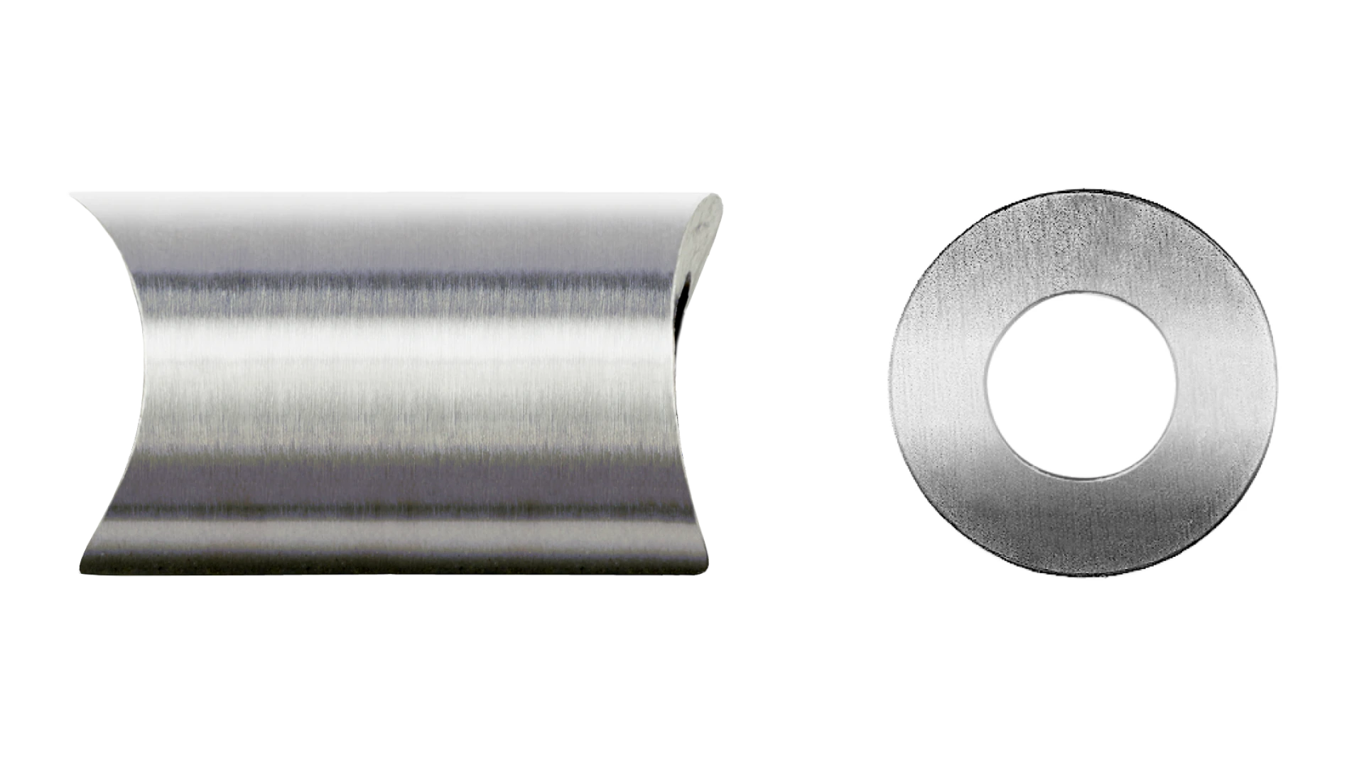 Post fitting round shape two-way  for external thread