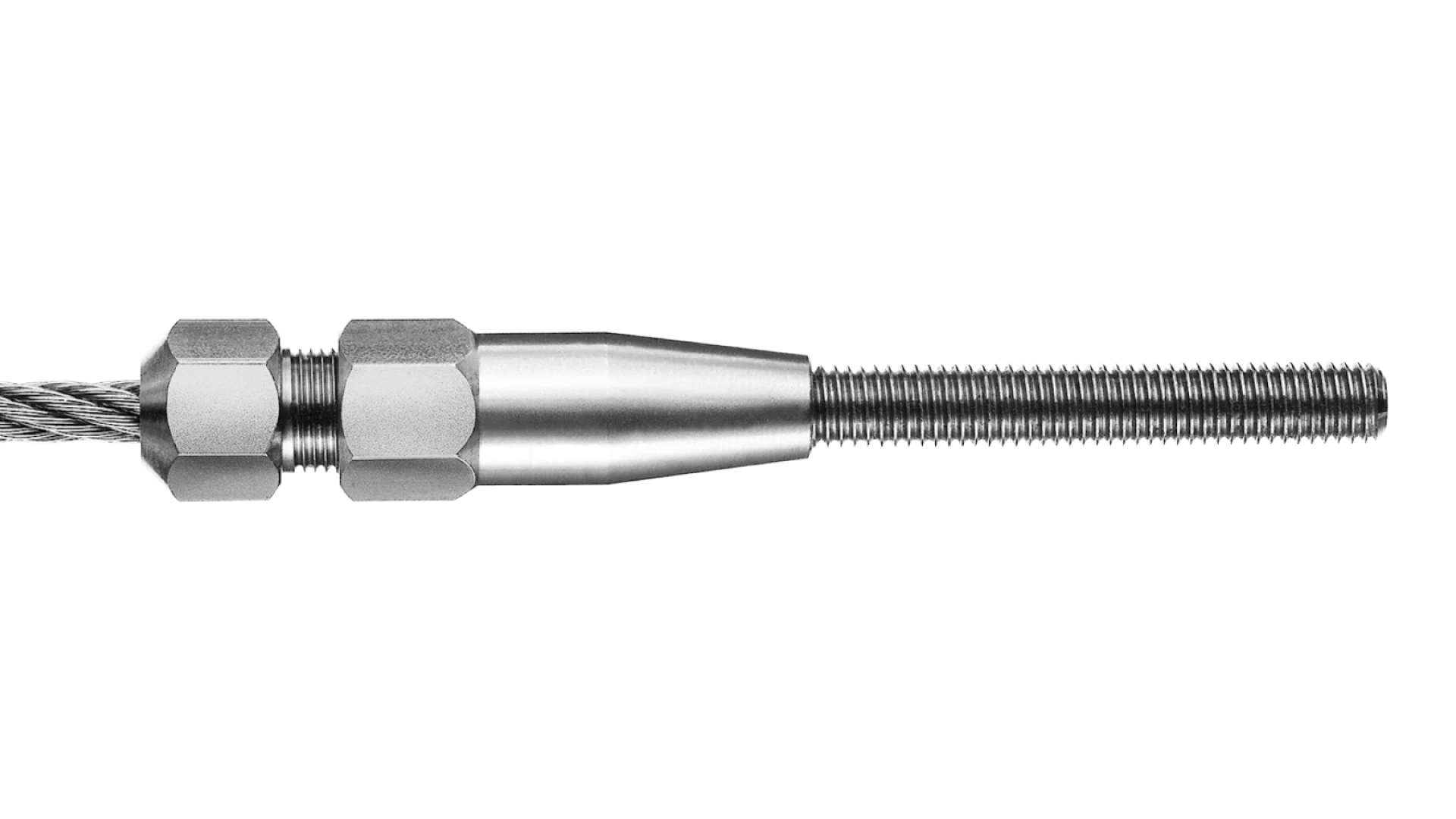 External thread end right-hand LT1 Self-assembly