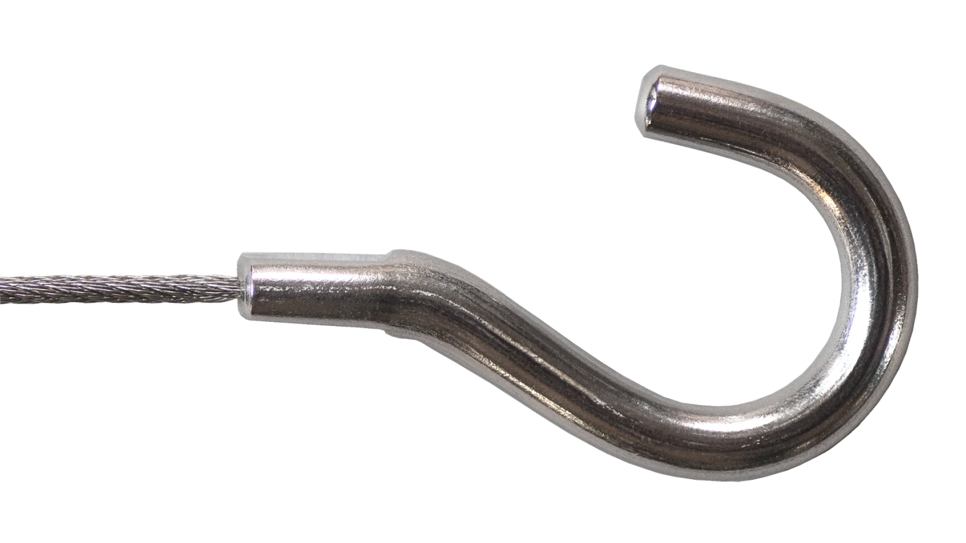 Hook Webnet flat swaged for one rope