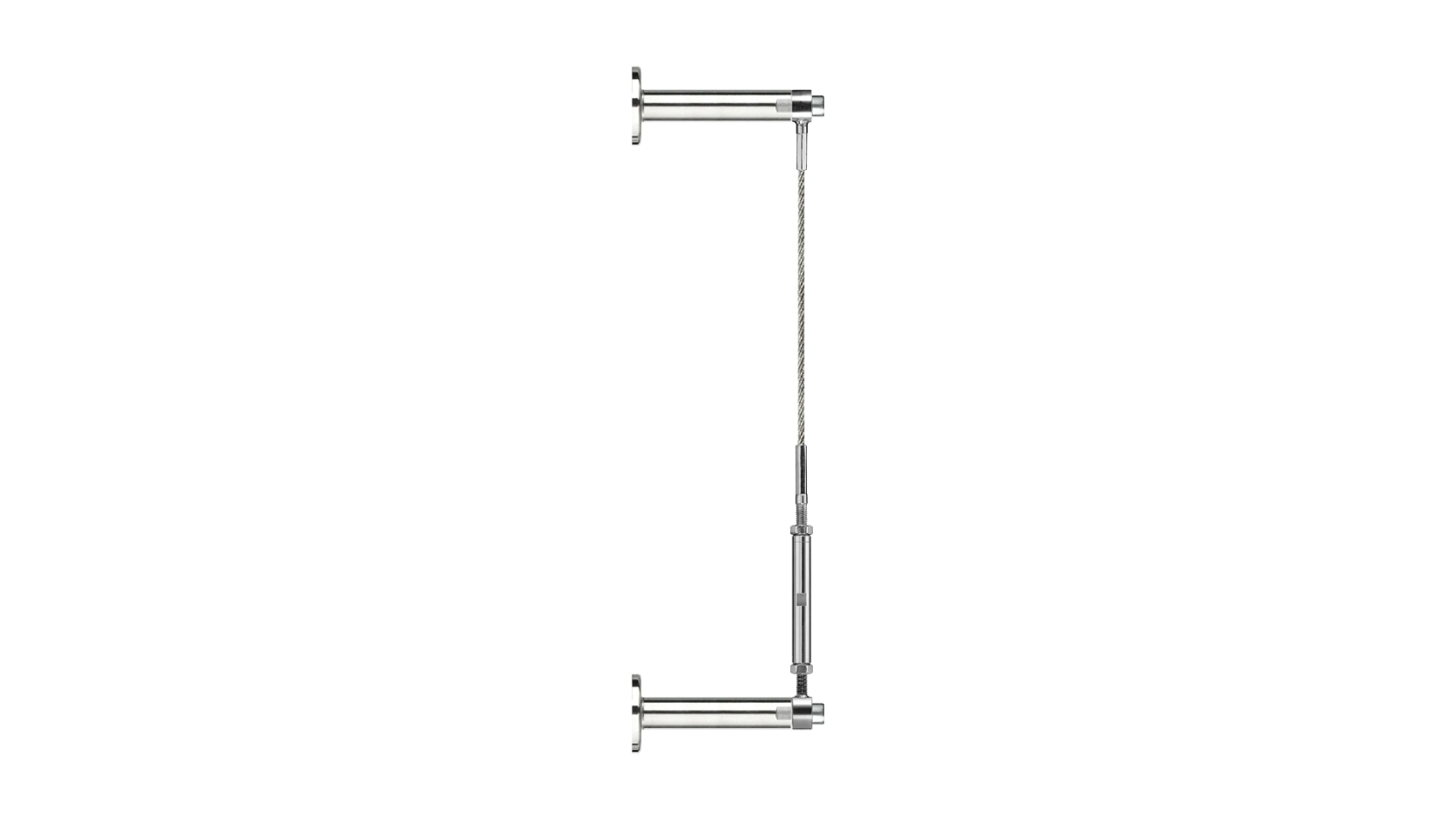 GreenGuide rope assembly G2 - Set 2   with countersunk holes
