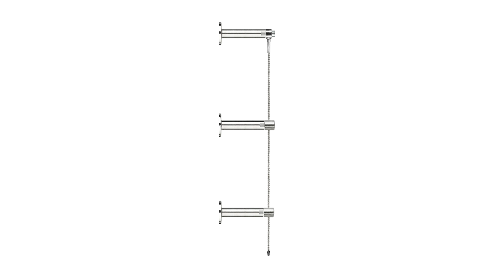 GreenGuide rope assembly G1 - Set 3   with countersunk holes