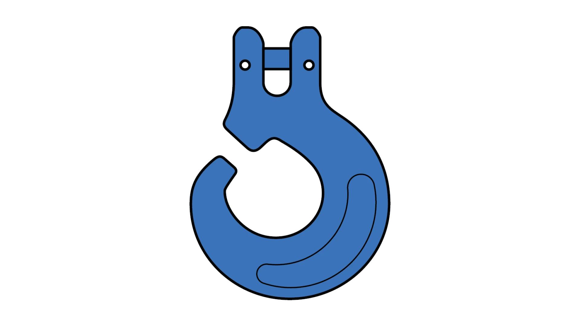 Sling hook with clevis  class 10