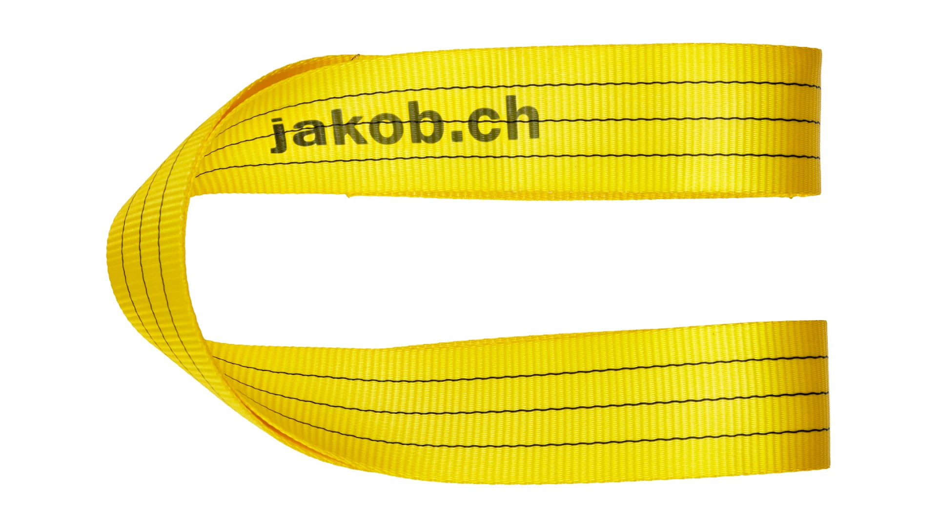 Endless lifting web sling single-ply