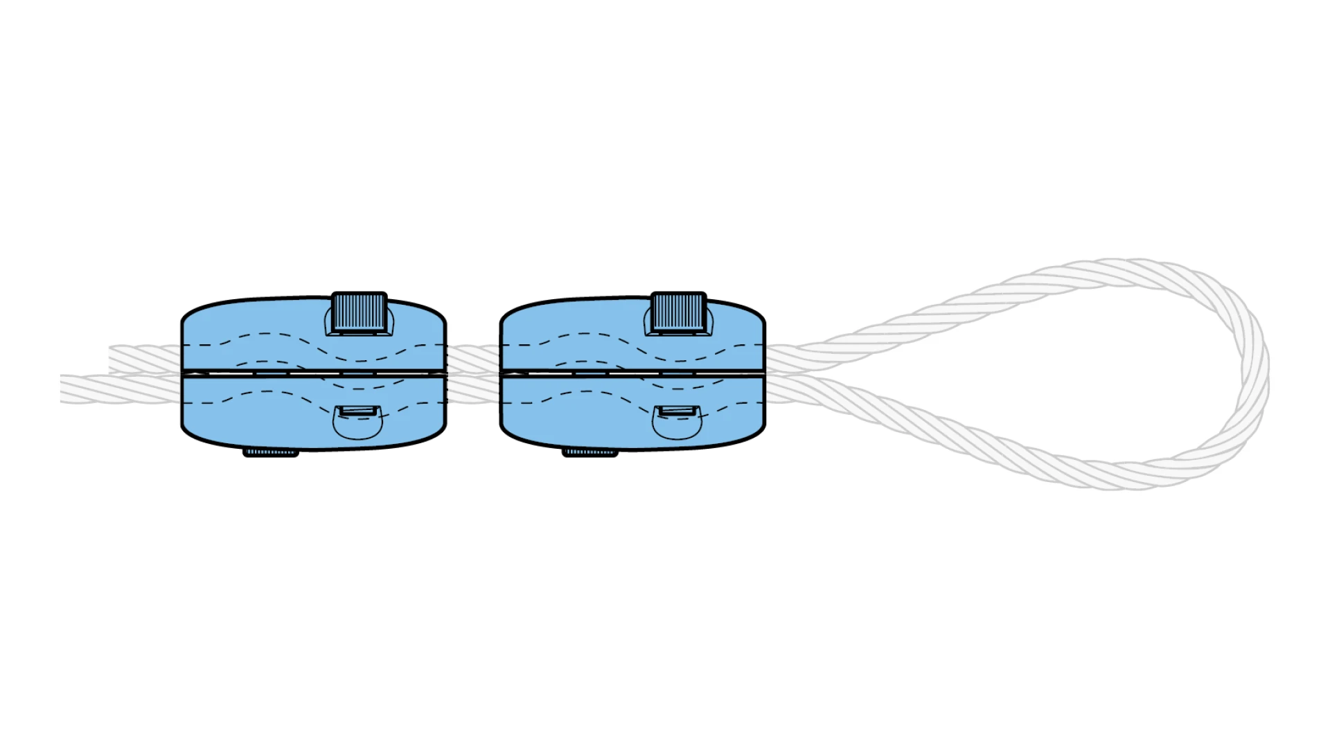 Wire rope clamp Eureka