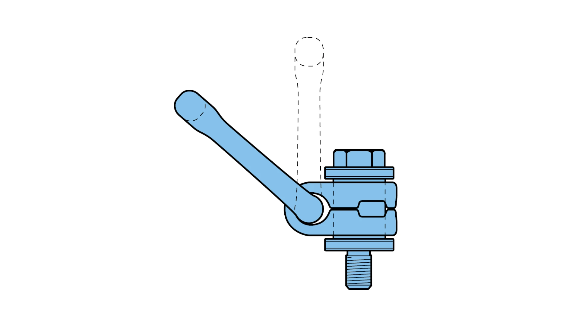 Lifting point with short screw