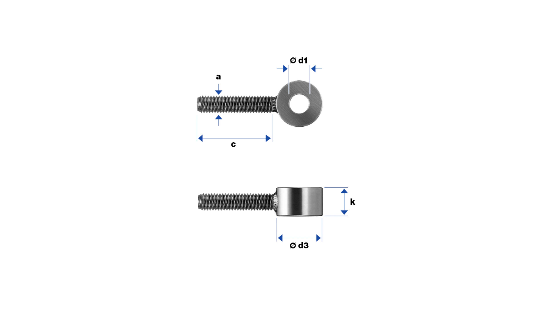 Eye GreenGuide, with external thread