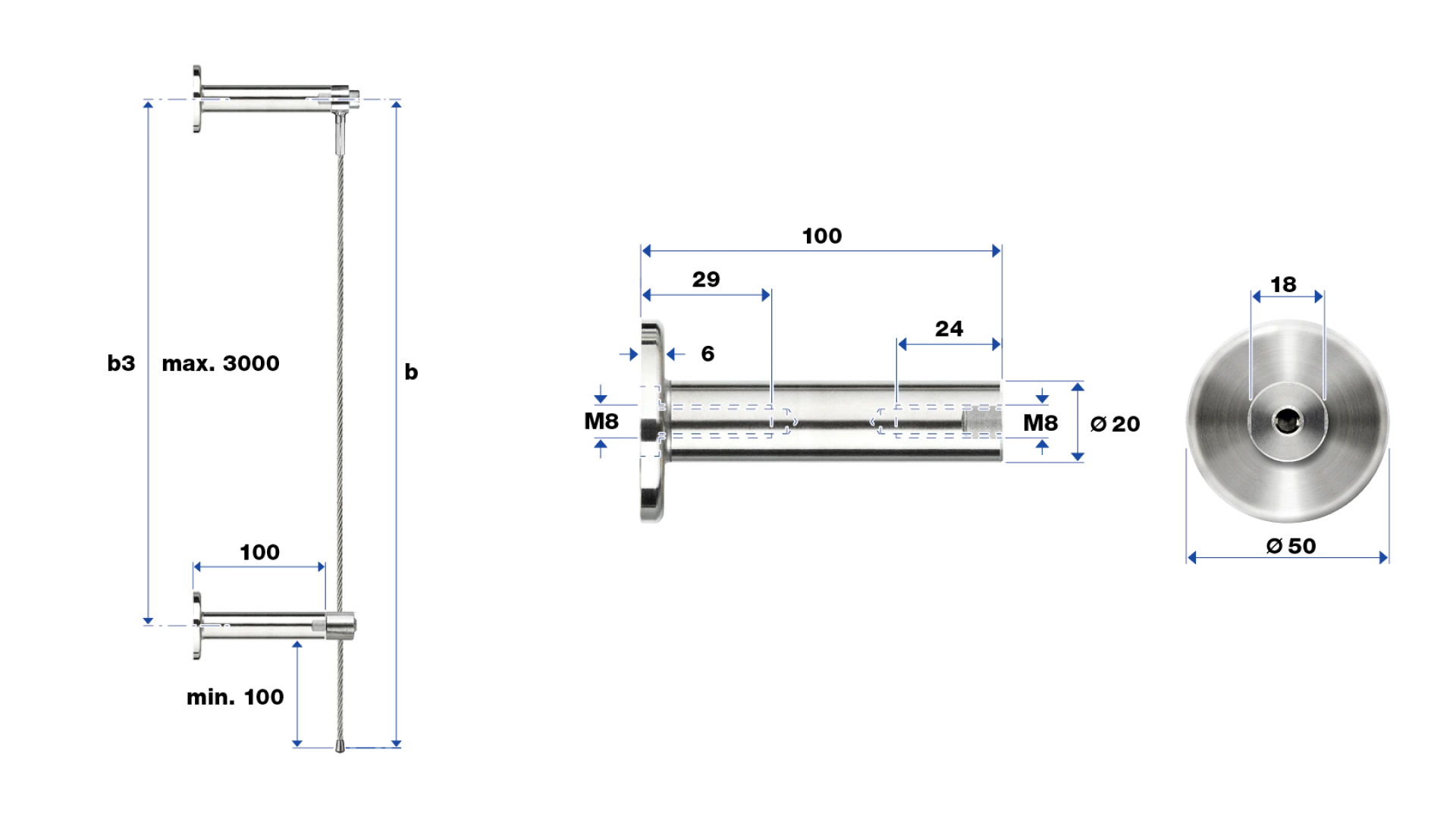 GreenGuide rope assembly G1 - Set 2