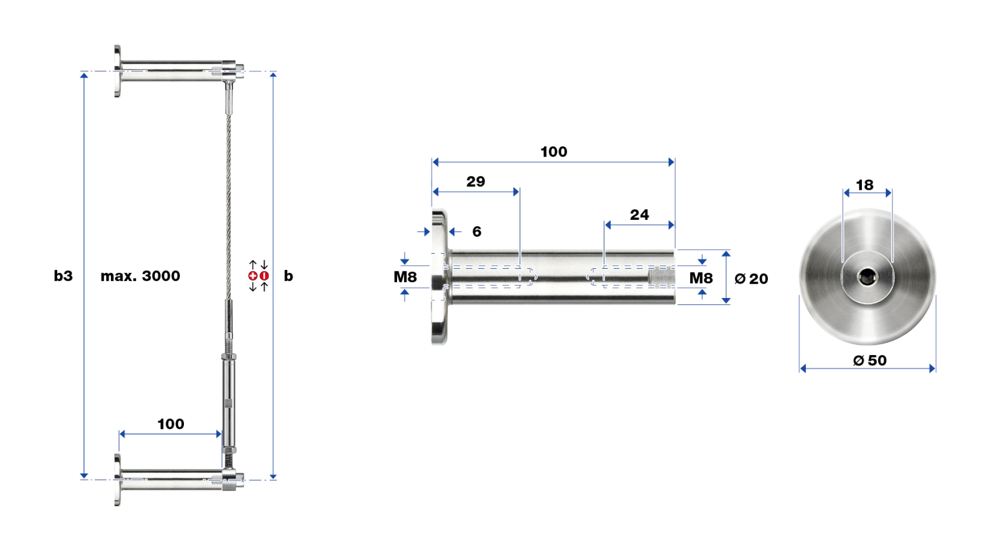 GreenGuide rope assembly G2 - Set 2