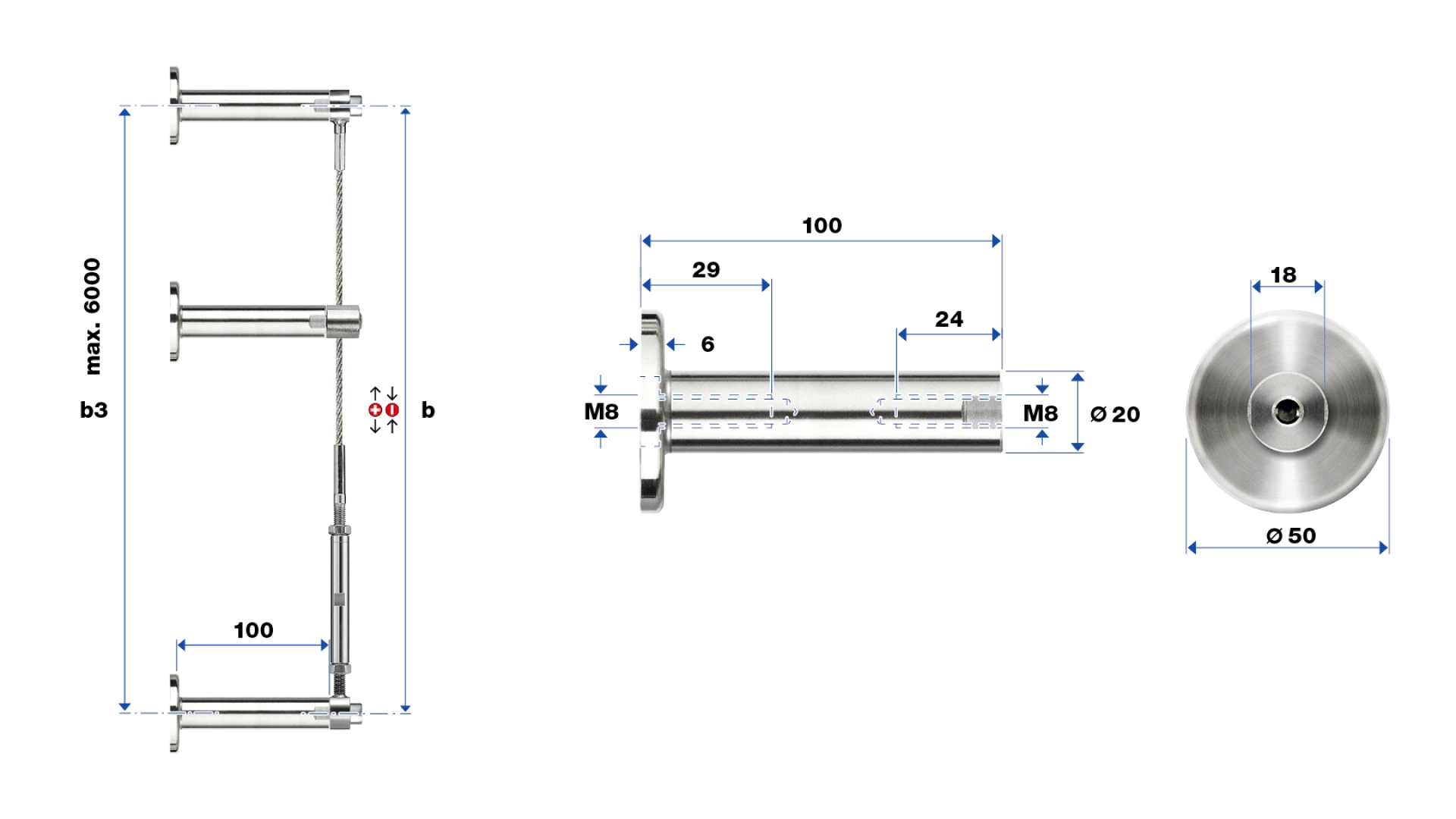 GreenGuide rope assembly G2 - Set 3