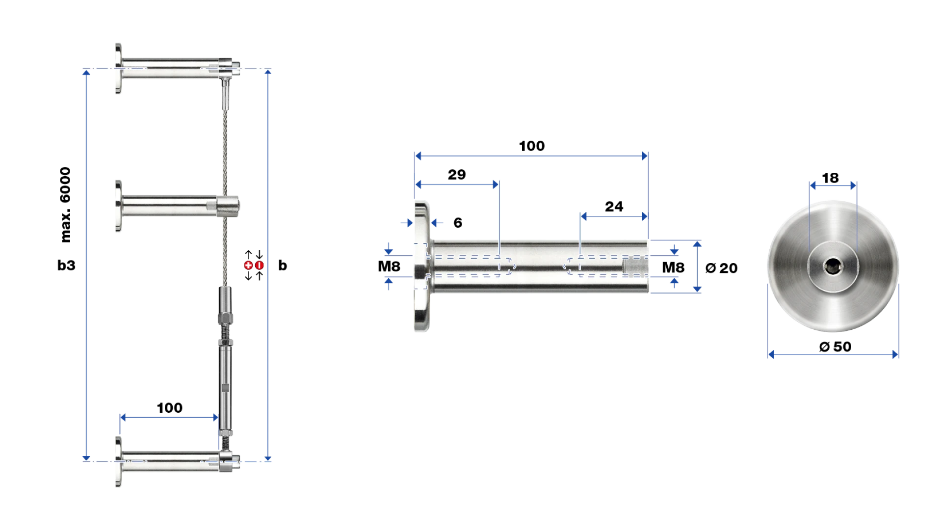 GreenGuide rope assembly G3 - Set 3