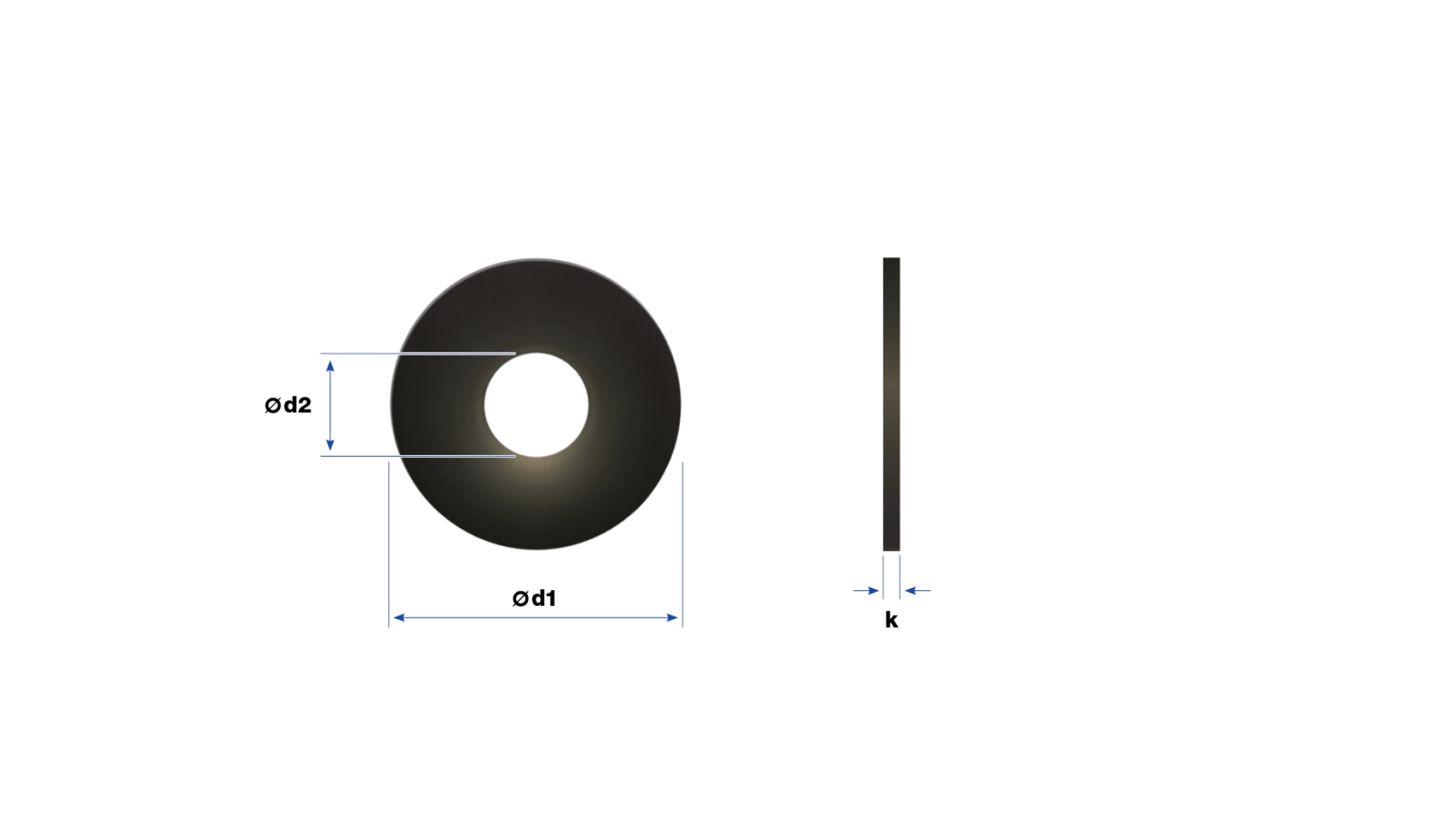 Neoprene washer