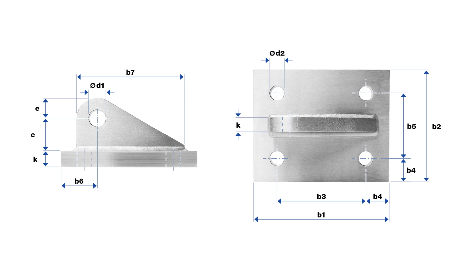 Anchor plate   for Clevis