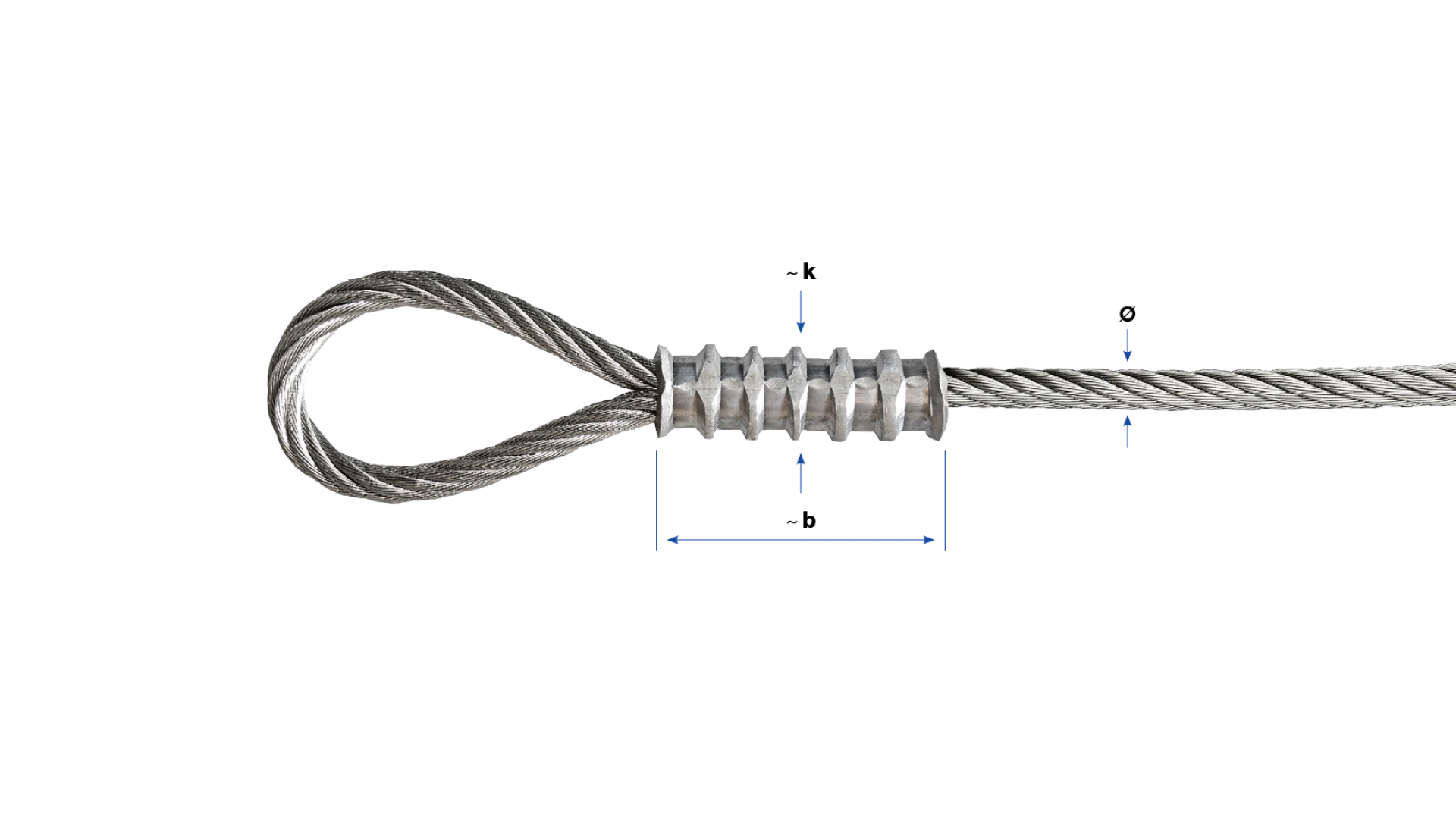 Crimping sleeves self-assembly  copper