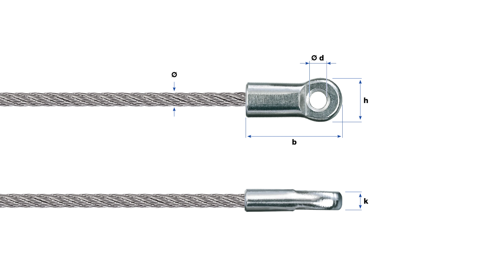 Eyelet Webnet self-assembly for one rope
