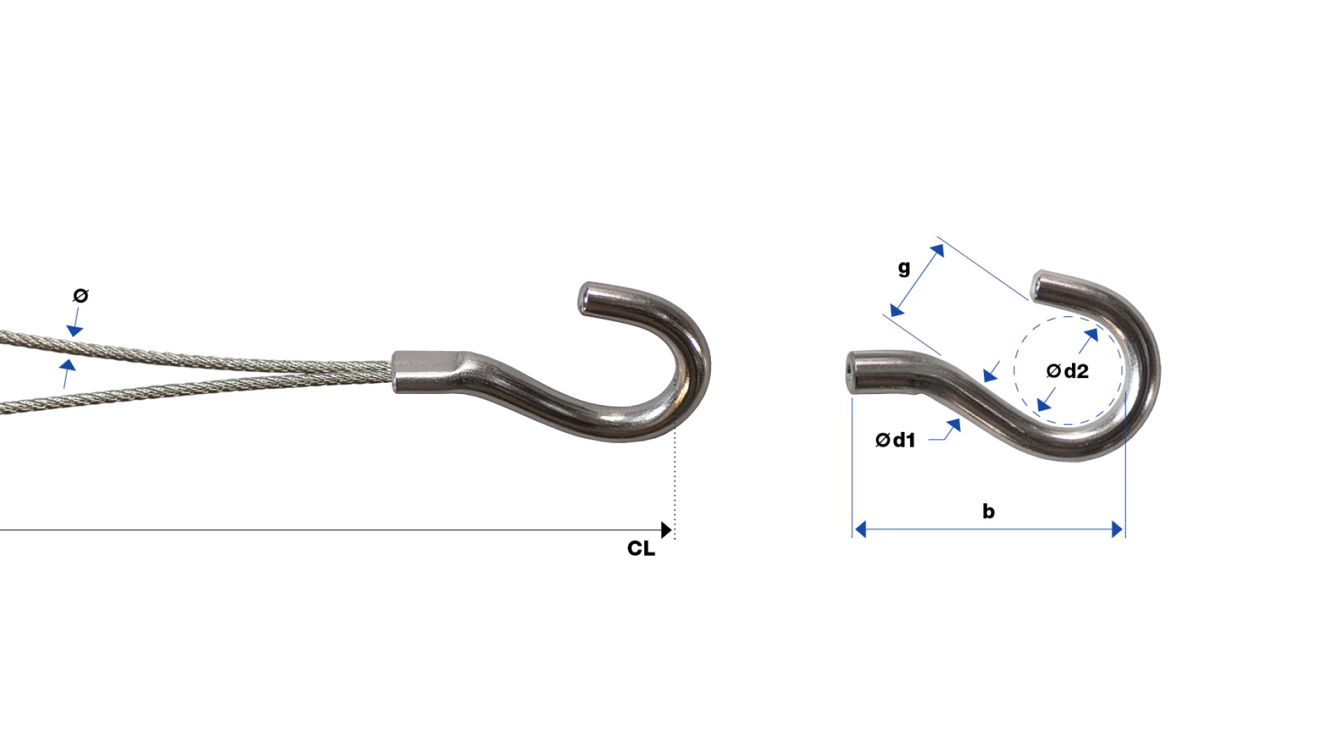 Hook Webnet Self-assembly for two ropes