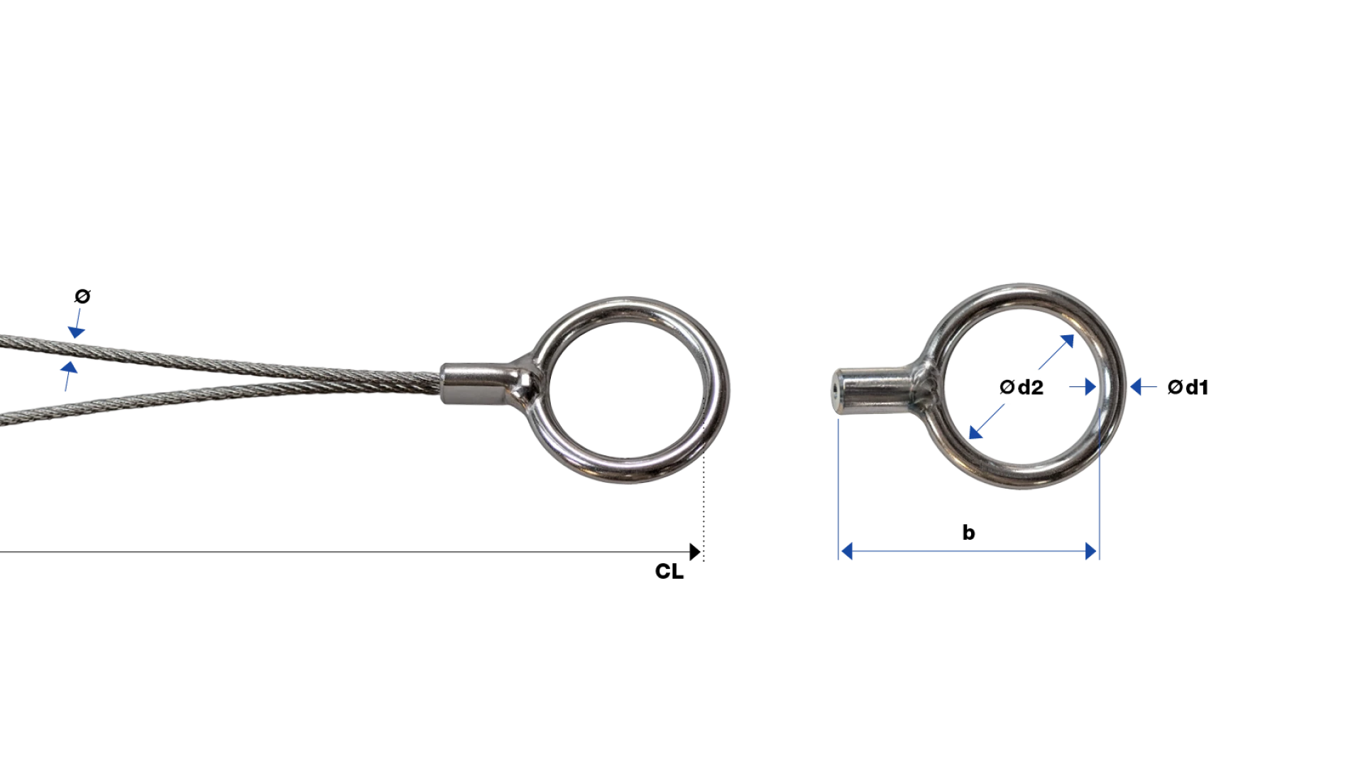 Ring Webnet Self-assembly for two ropes