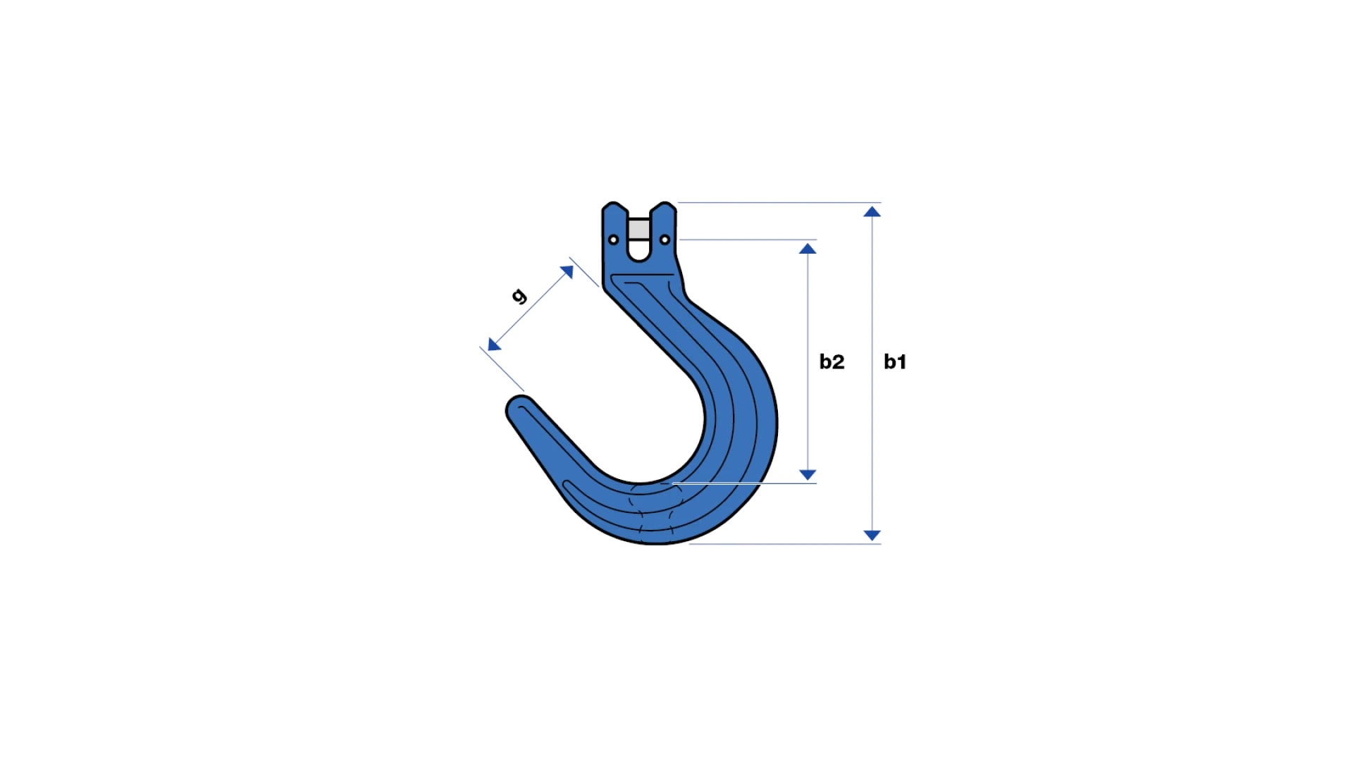 Container or foundry hook   GK 10