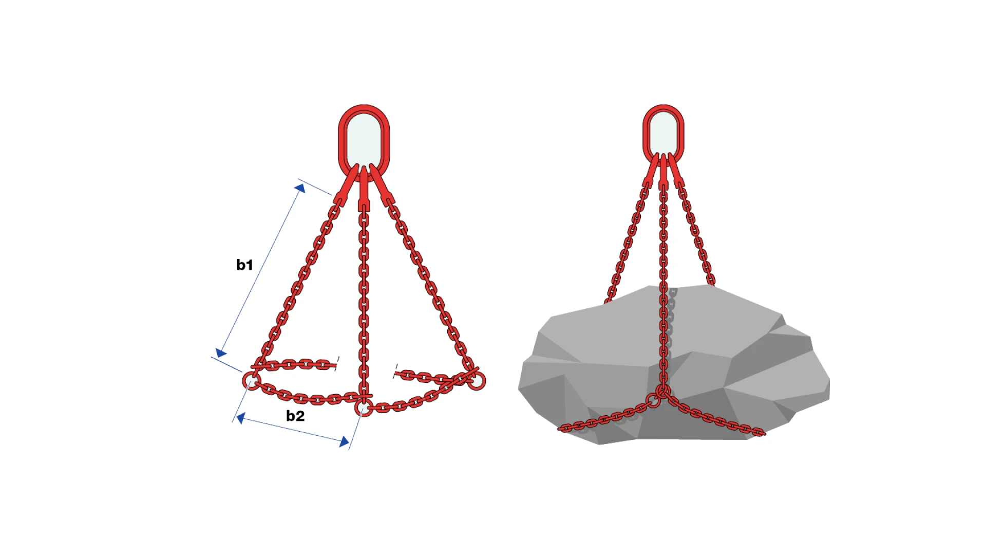 Rock-lifting chain   GK 8
