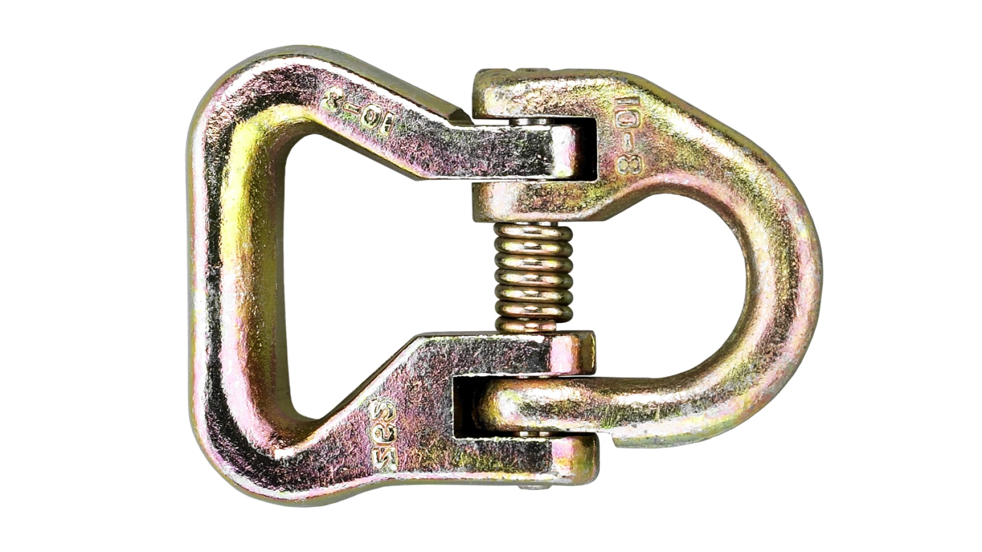 Coupling link for system web sling assembly