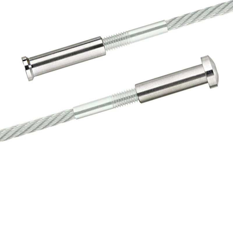 End stops with internal thread