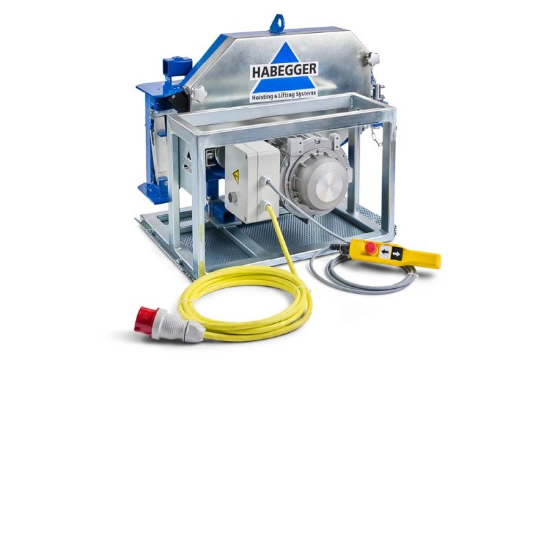 Motorized rope hoist HIT-TRAC 32