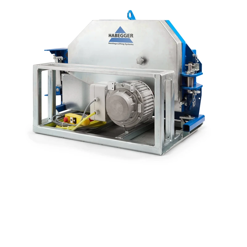 Motorized rope hoist HIT-TRAC 64